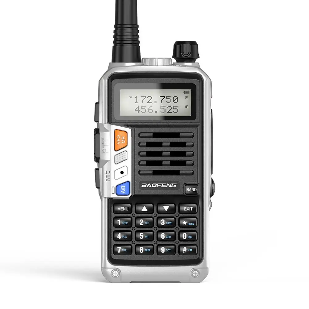 Портативная рация BaoFeng UV-S9 Plus 10 Вт UHF/VHF двухдиапазонный динамик антенна