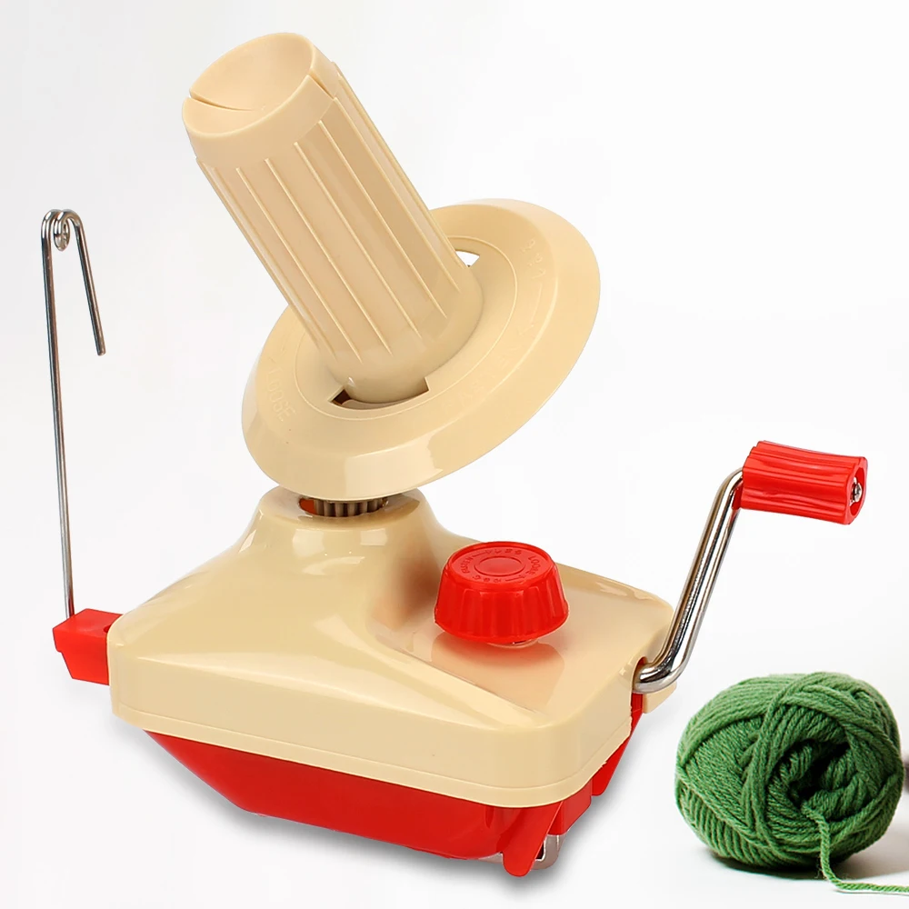

Wool Winder Machine Hand Operated Yarn Winder Repair Craft Tools String Ball Manual Handheld for DIY Sewing Manual Wool Peeler