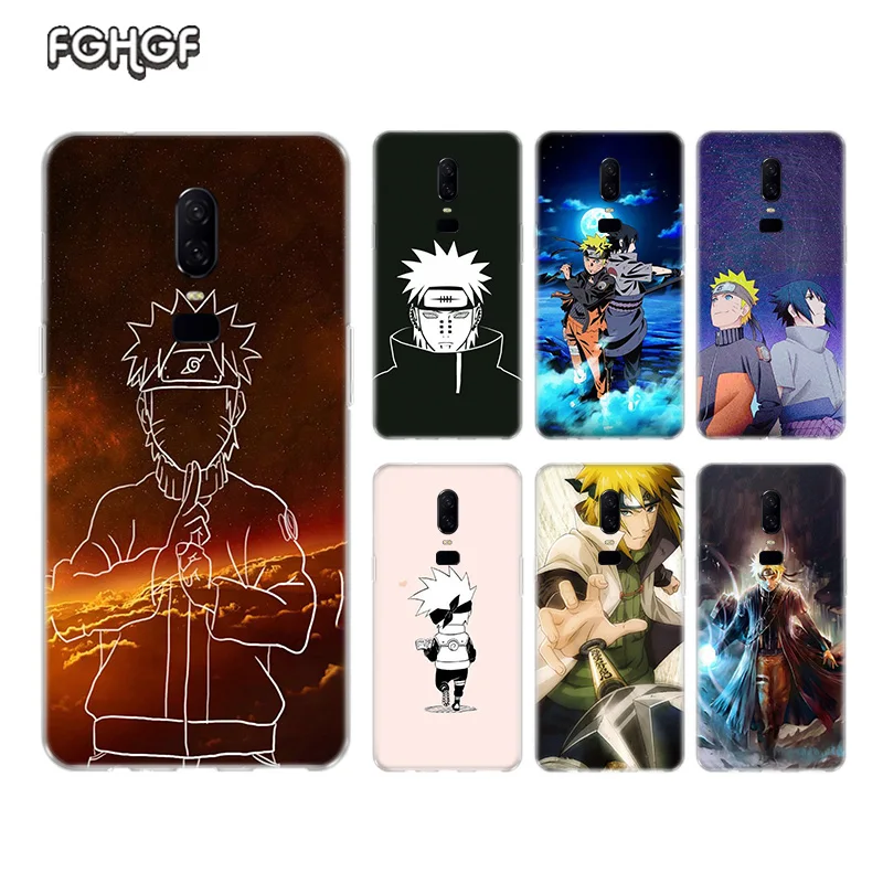 Аниме Наруто Саске Minato Мягкий ТПУ силиконовый чехол для телефона OnePlus One Plus 7 Pro 5 5T