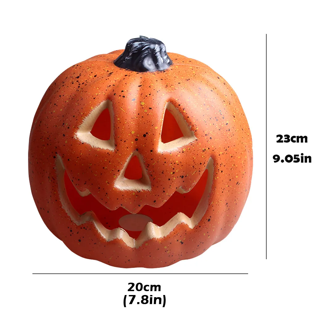 

25# LED Pumpkin Light Creative Halloween Lantern Home Props Pumpkin Bar Horror Party Decoration Festival Supply Lamps navidad