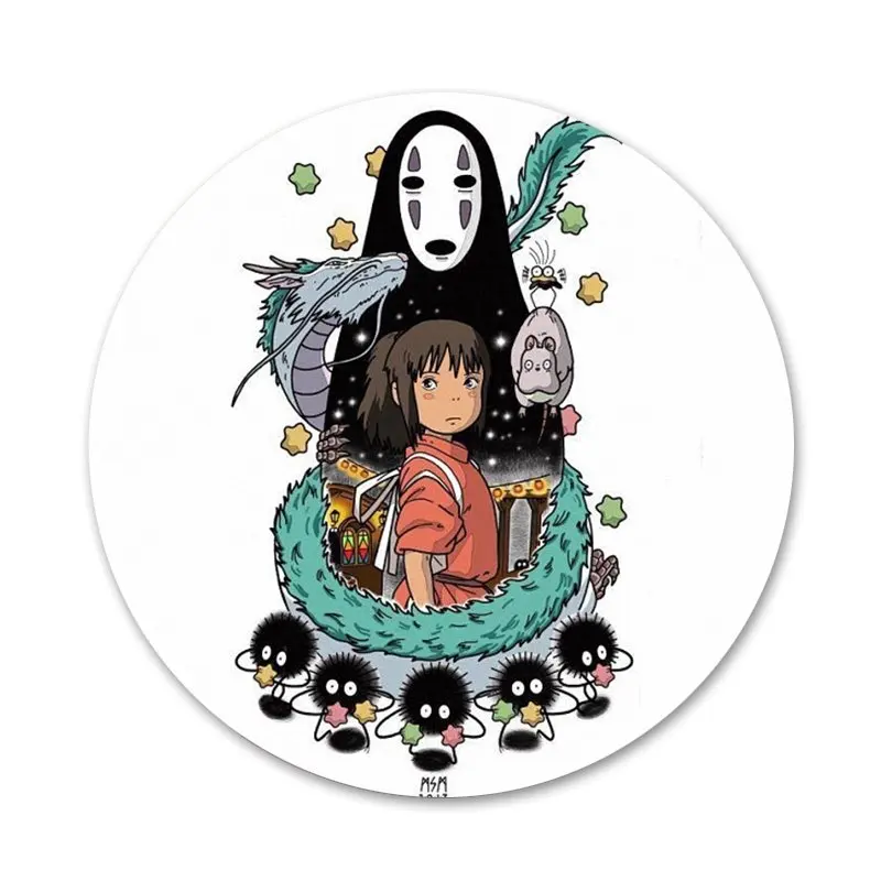 Новое поступление 58 мм Totoro Spirited Away ghilii кухонный домашний декор холодильник