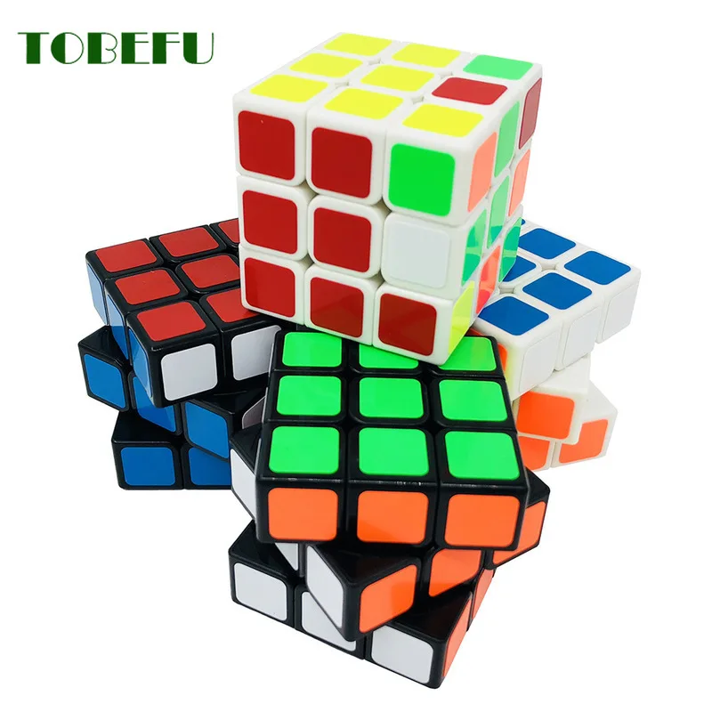 TOBEFU Профессиональный Кубик Рубика 3x3x3 скоростной конкурс Cubo снятие стресса