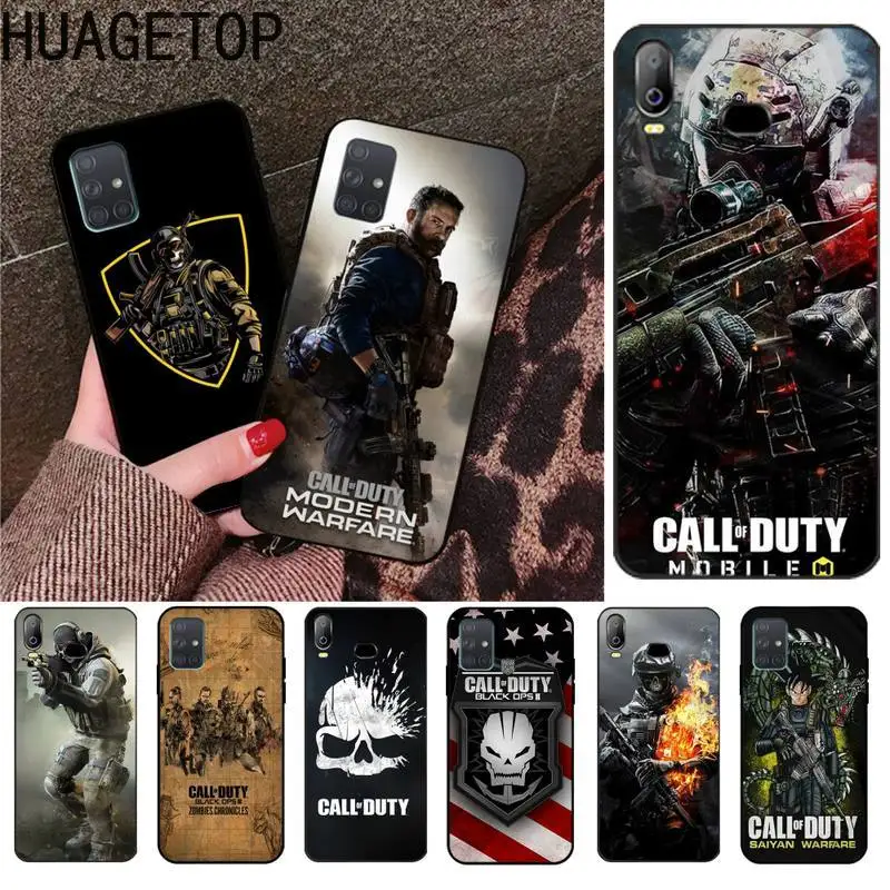 Роскошный чехол для телефона Call of Duty Warzone Samsung Galaxy A21S A01 A11 A31 A81 A10 A20 A30 A40 A50 A70 A80 A71