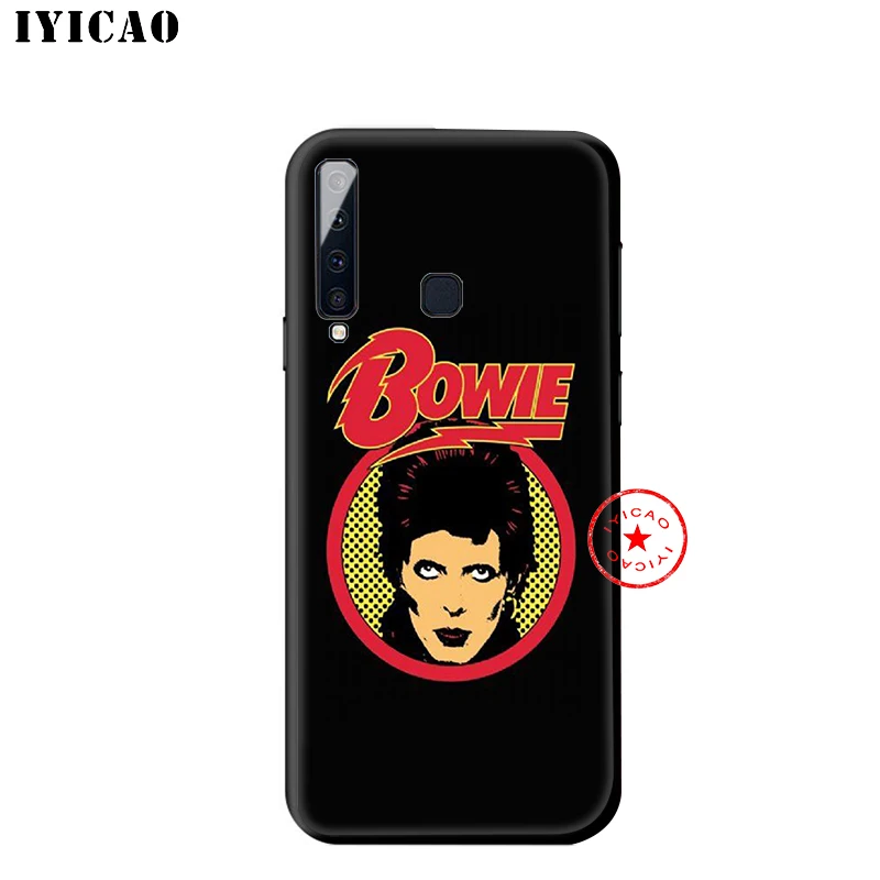 IYICAO David Bowie Soft Case for Samsung Galaxy A50 A70 A60 A40 A30 A20 A10 M10 M20 M30 M40 Phone |