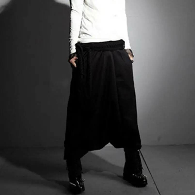 

Men Lager Size Free Shipping Korean Version Of Fashion Harlan Loose Casual Pants Stage Performance Clothing / 27-39