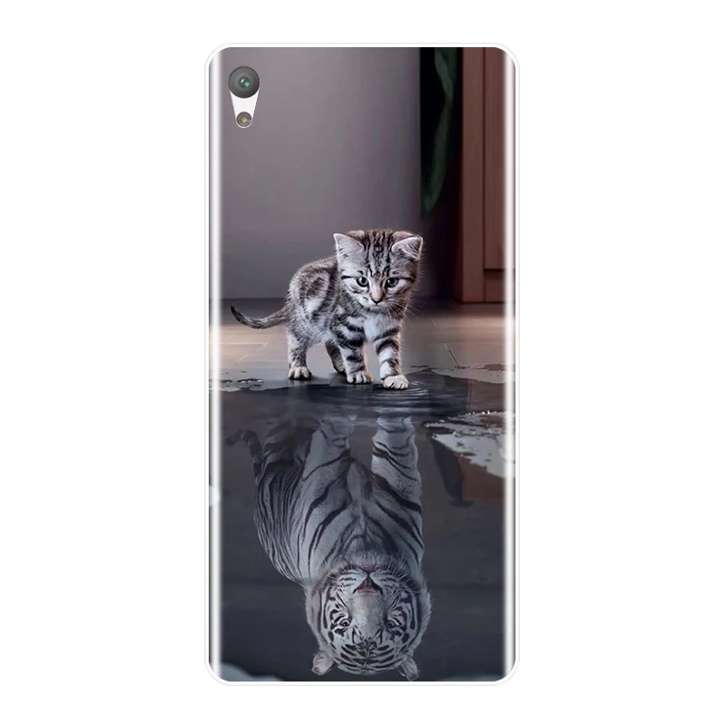 Мягкий ТПУ чехол для Sony Xperia E5 F3311 F3313 окрашенная защитная задняя крышка