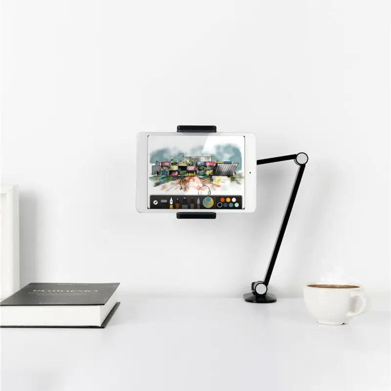 

Universal 360 Degree Flexible Table Stand Mount Holder Adjustable Lifting Plate Support Hot
