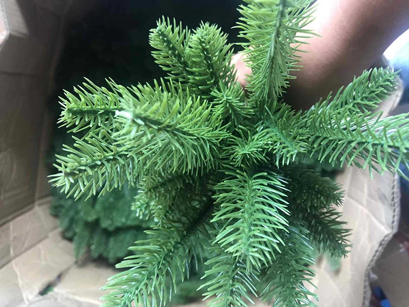 Flone искусственные сосновые иголки зеленые растения Цветочная композиция