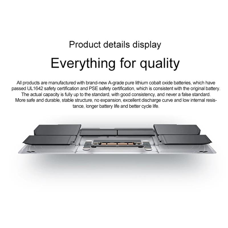 Аккумулятор для ноутбука PINZHENG MacBook Air 13 дюймов A1369 Mid 2011 A1377 A1405 A1466 2012 2013 A1496 2015