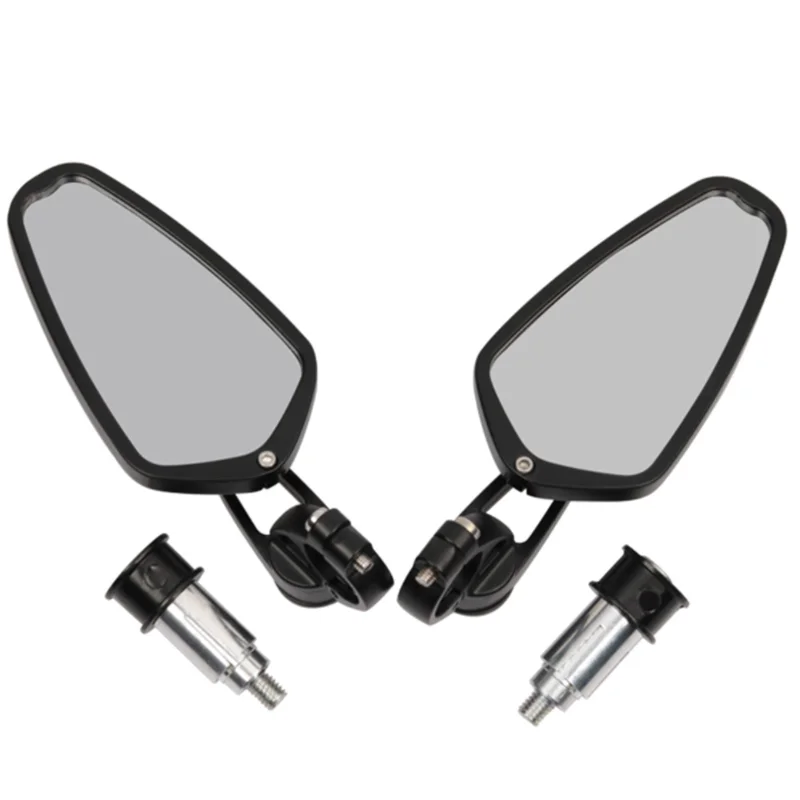 

New motorcycle rearview mirror, modified handlebar mirror, inverted rear mirror, aluminum alloy rearview mirror