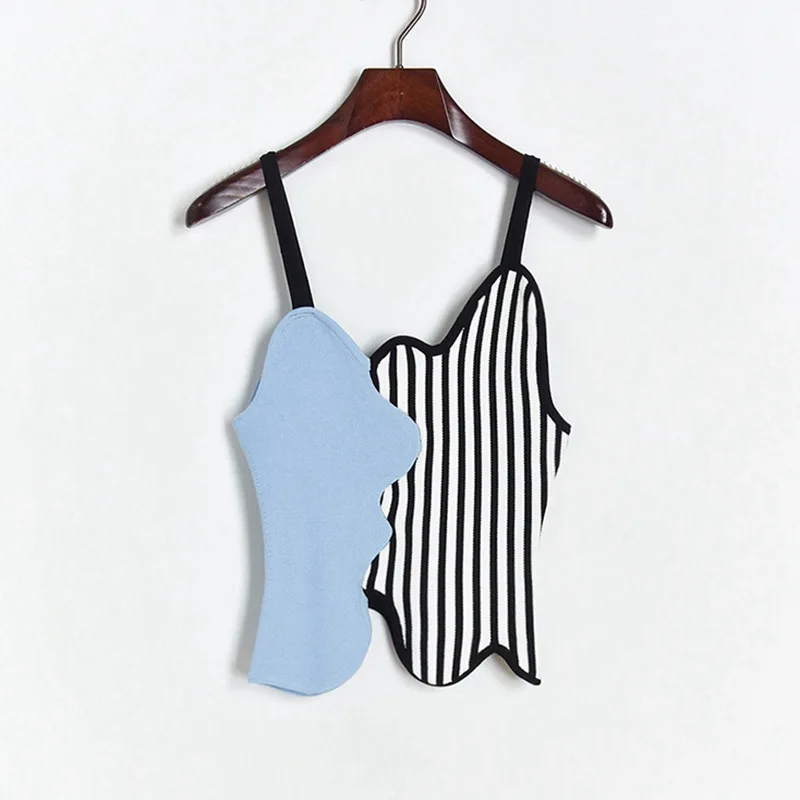 Комплект с юбкой Женский комплект из 2 предметов 2020 летний Асимметричный