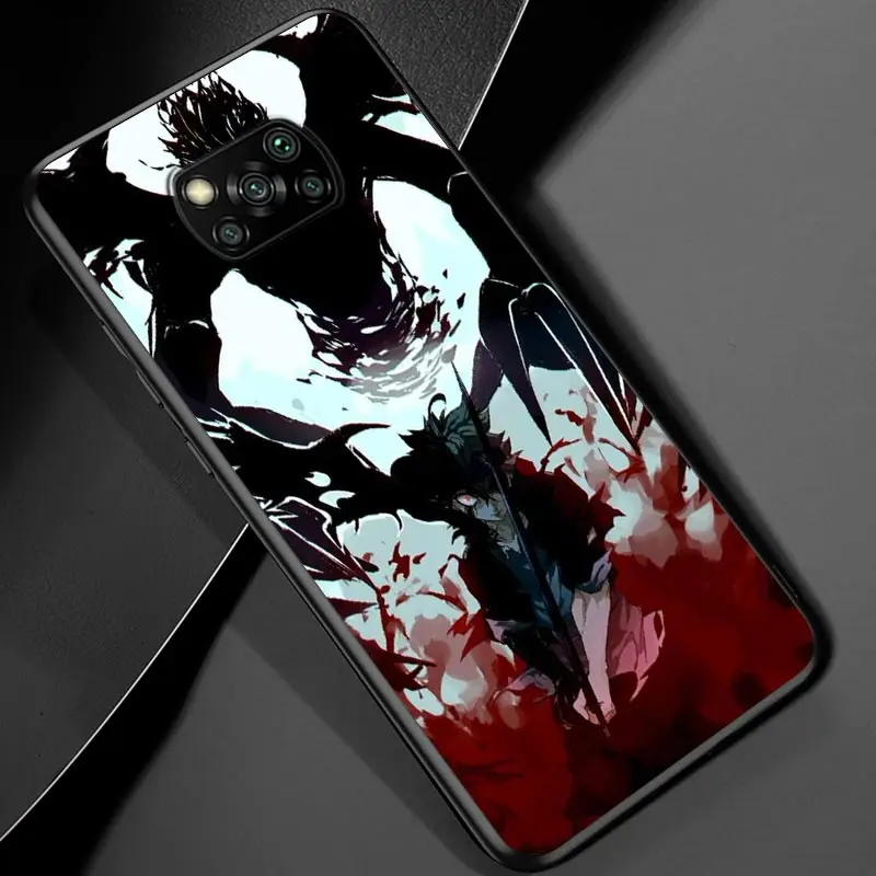 Anime Black Clover For Xiaomi POCO M3 M2 C3 X3 NFC F2 F3 Pro X2 F1 Pro Mi Play Mix 3 A3 A2 A1 6 5 lite Phone Case