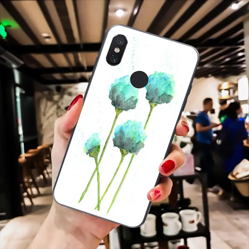MaiYaCa акварельный цветок Одуванчик Лаванда Фиолетовый чехол для телефона Xiaomi Redmi8
