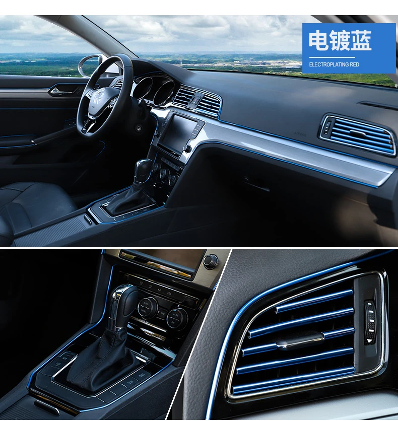 

5M DIY Car Decoration Plated Trim Strip For Mazda 6 CX-5 CX3 Kia Rio 3 4 Cerato Sportage 2018 Picanto Sorento Optima Carens 2019