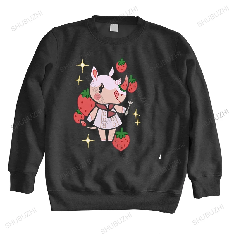 

Kawaii Merengue Of Animal Crossing sweatshirts Men long sleeve Soft Cotton sweatshirt O-neck autumn hoodie Video Game hoody Idea