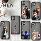 Матовый Прозрачный чехол для iphone 11 12 pro mini XS XR X max 7 8 plus