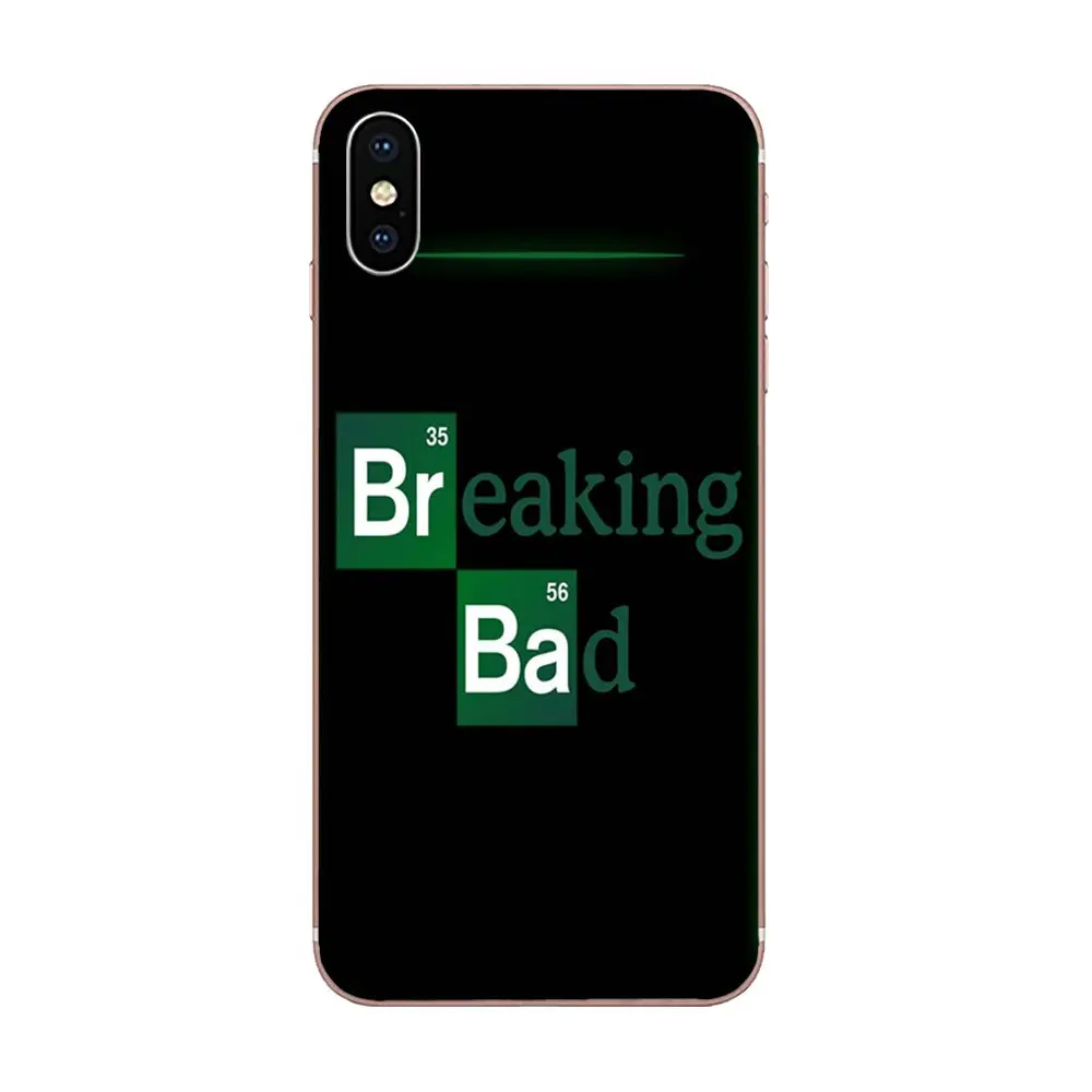 Чехол-накладка на заднюю панель с логотипом во все тяжкие для Apple iPhone 4 4S 5 5C 5S SE SE2 6