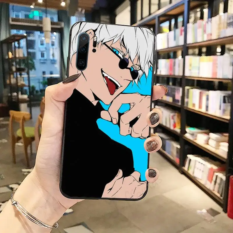 

Anime Cartoon Jujutsu Kaisen Phone Case For Huawei honor Mate P 9 10 20 30 40 Pro 10i 7 8 a x Lite nova 5t