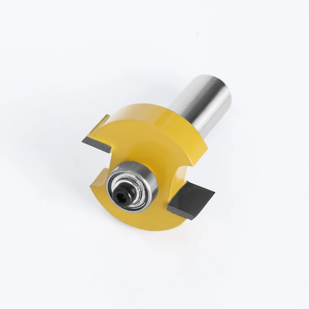 Фреза Концевая угловая 12 мм 1/2 дюйма 2 шт. с 6 регулируемыми подшипниками |