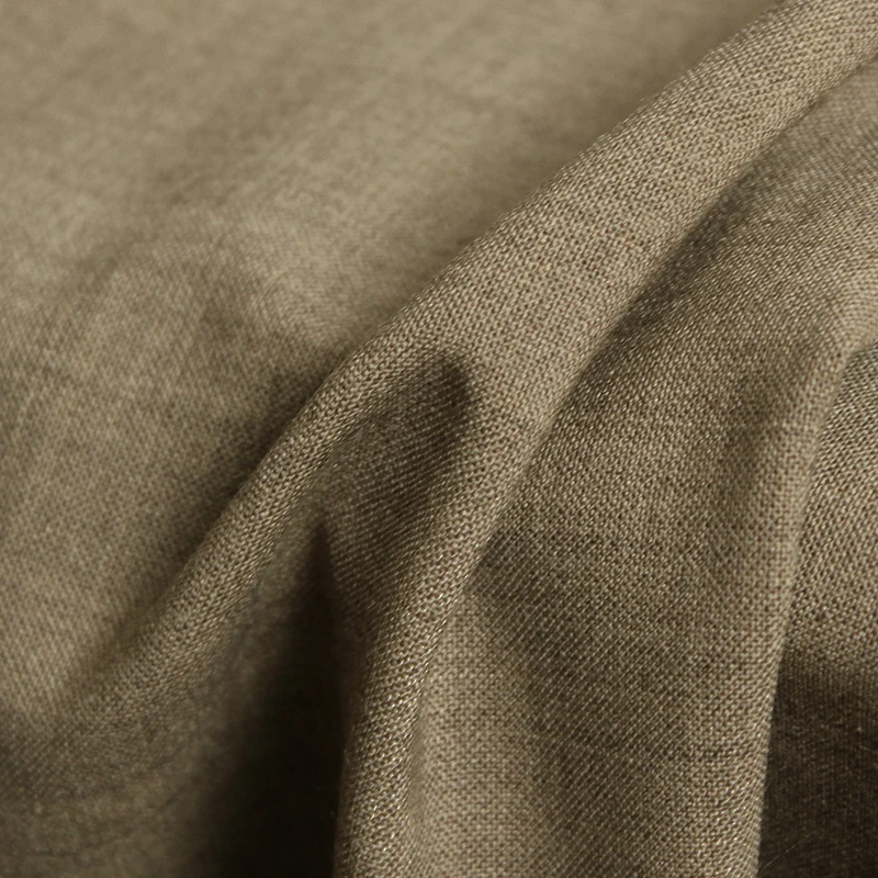 Белая восковая желтая эластичная шерстяная ткань материал для одежды женские