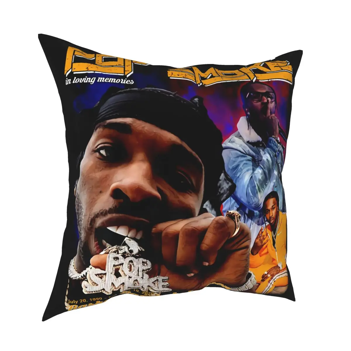 Поп дым Вдохновленный рэп хип хоп R & B рэпер музыка тройник для девушки фильм 2021