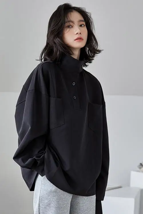 

Новинка han, пуловер с капюшоном, кардиган, женский зимний подходящий ко всему короткий облегающий стройнящий женский свитер средней длины с ...