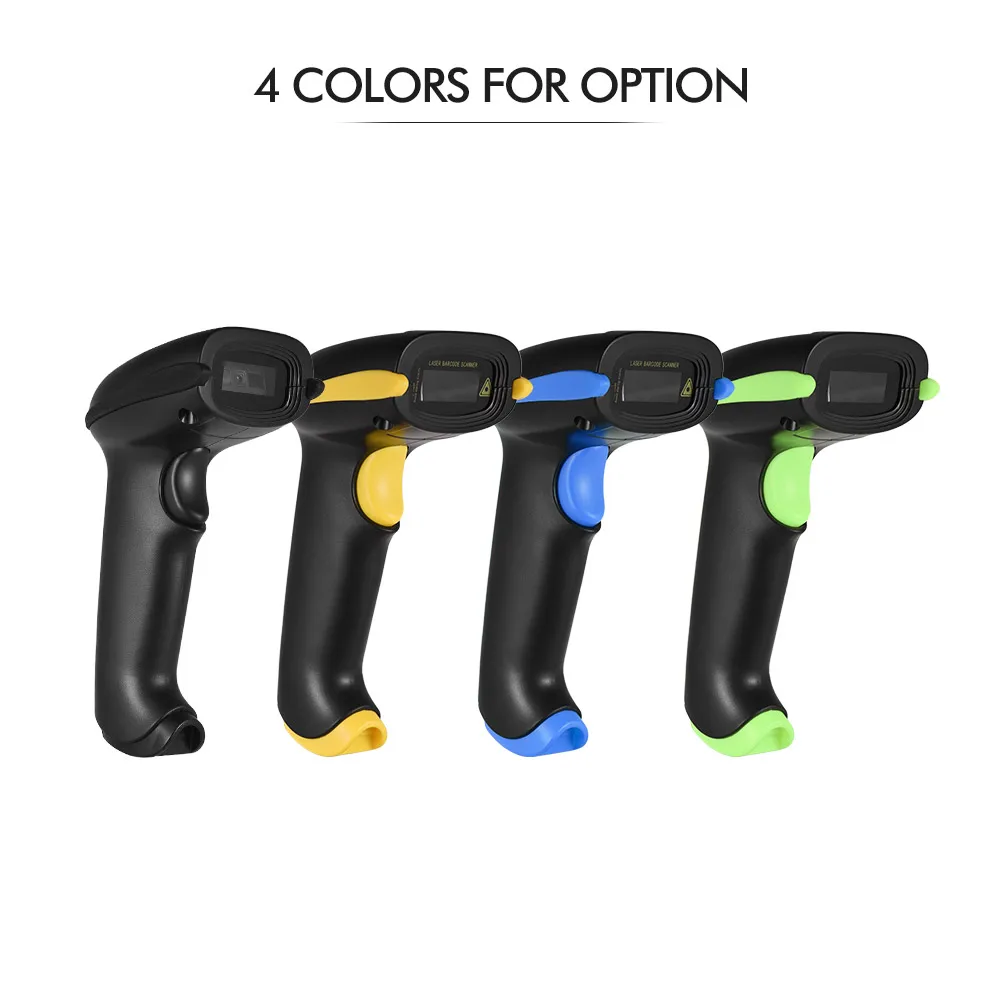 Aibecy 2 в 1 4G беспроводной сканер штрих кода и USB проводной автоматический ручной 2D 1D