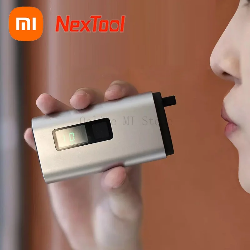 

Тестер спирта xiaomi nextool 4 в 1, портативный цифровой алкотестер с ЖК дисплеем