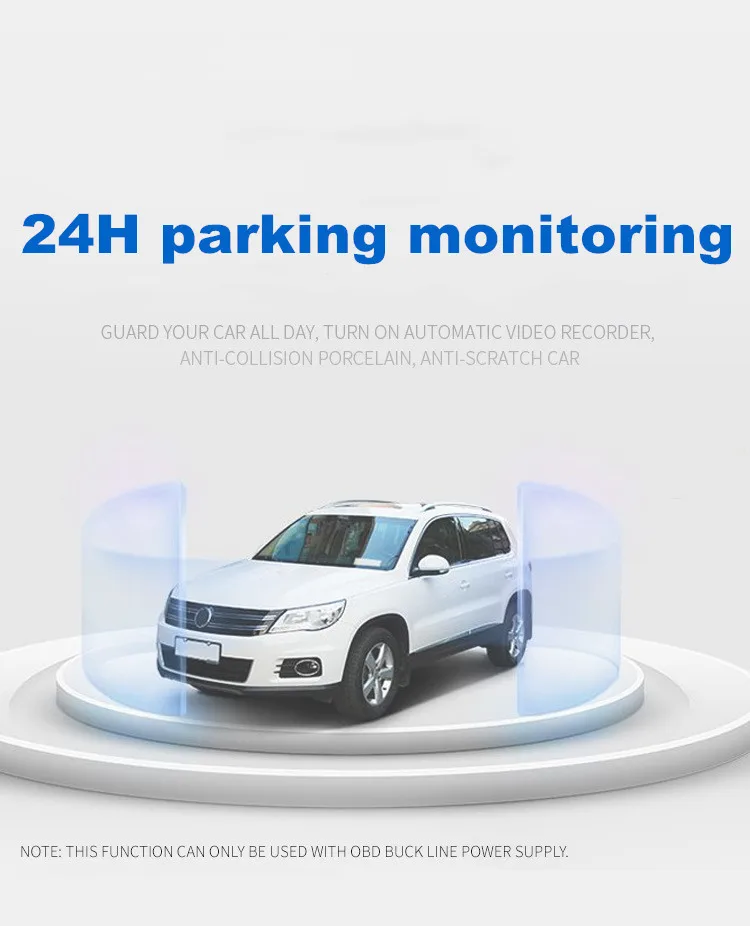 Автомобильный видеорегистратор зеркало заднего вида 12 дюймов 2K