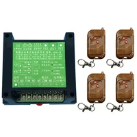 wireless universal remote control switch dc12v 24v 36v 48v 2ch 2 ch rf relay receiver transmitter for garage and gate control