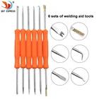 Паяльник, паяльный пистолет, вспомогательный паяльник с горячим воздухом, инструмент для разборки электронных компонентов, набор для ремонта печатных плат и очистки