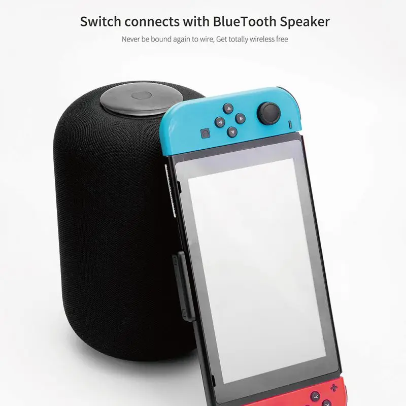 

NS07 PRO Receiver For Nintendo Switch Wireless Audio Adapter Red And White NS07 Route Air Bluetooth Wireless Audio Transmitter