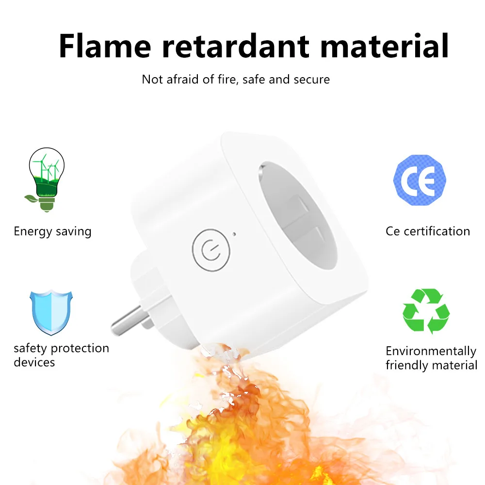 SMATRUL умный дом Беспроводной гнездо Мощность электрическая розетка в стену