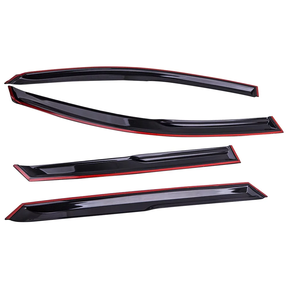 

4 Pcs Smoke Window Visor Sun Rain Guard Vent Shade for Hyundai Tucson 2016-2020