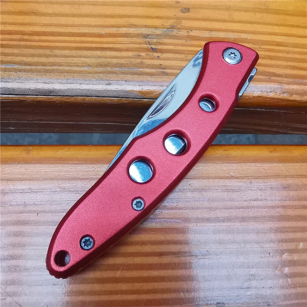 Универсальный нож с защелкой острый складной Овощечистка открытое лезвие для