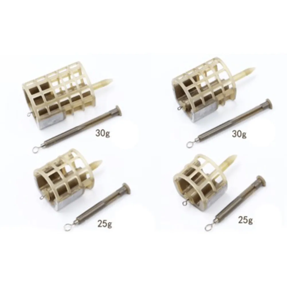 

1pcs 25/30g Fishing Feeder Bait Cage Hybrid Or Extra Distance Feeders Fishing Tackle Feeder Lure Cage Fishing Cage Basket Tackle