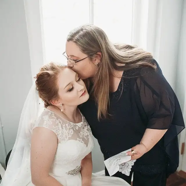 Носовой платок для матери невесты на любом языке носовой тещи Свадебный с