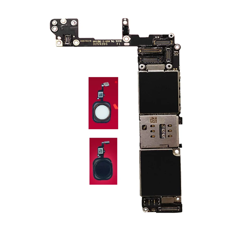 Оригинальная разблокированная материнская плата для iPhone 6s 16/64/128 ГБ с/без