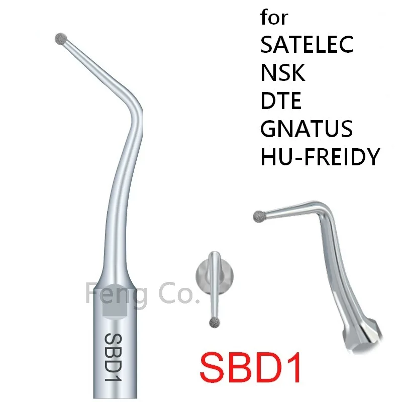 SBD1 Dental Ultrasonic Scaler Tips Scaling  Endo Perio Fit SATELEC NSK DTE GNATUS HU-FREIDY Handpiece Dentist Teeth Whitening