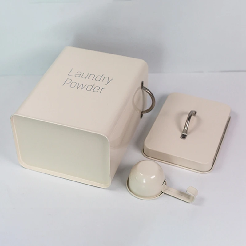 

Beautiful Powder Laundry Powder Boxes Storage with Scoop