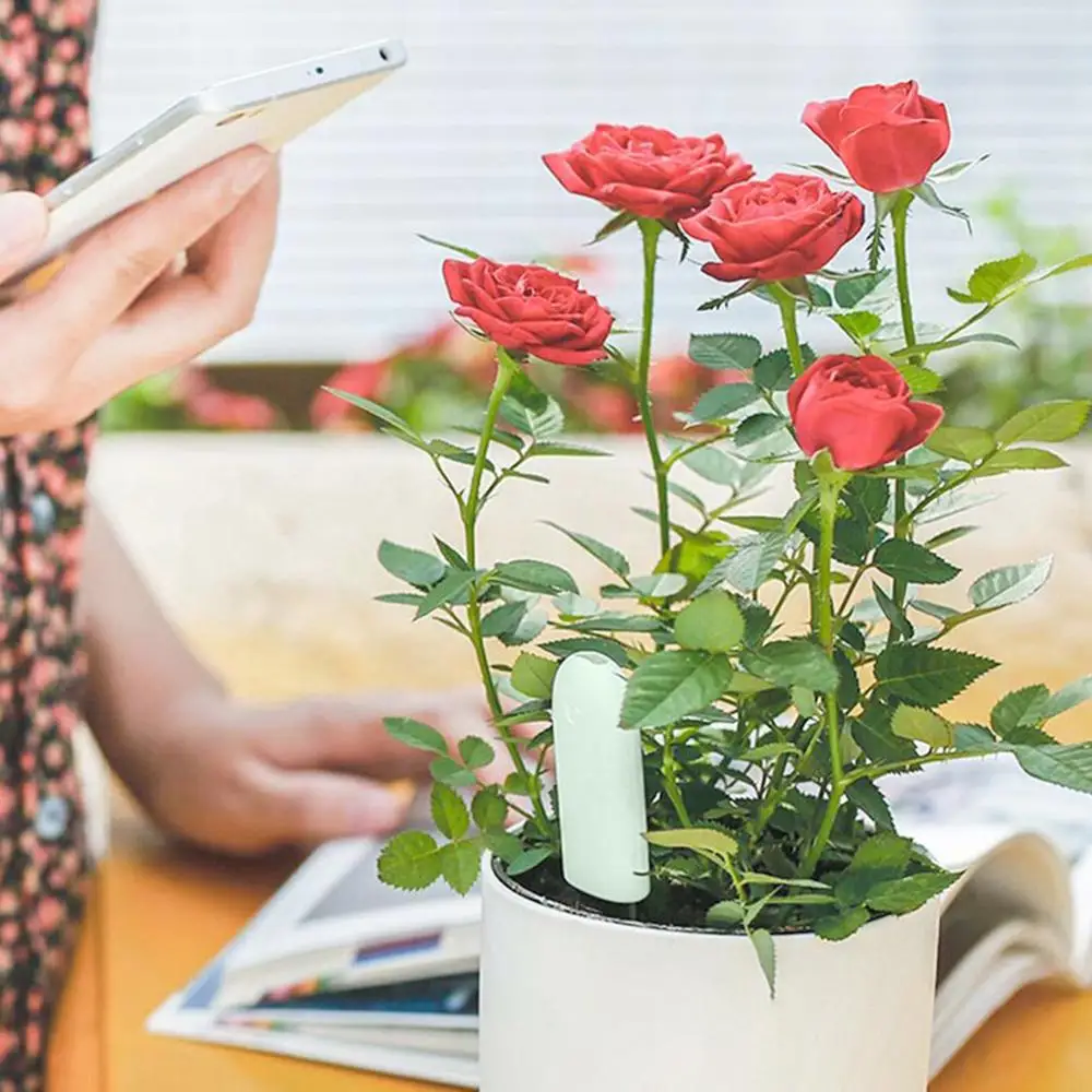 Xiaomi HHCC Mi Flora Monitor 4 In 1 Flower Plant Light Temperature Smart sensor Tester Garden Soil Moisture Nutrient | Электроника