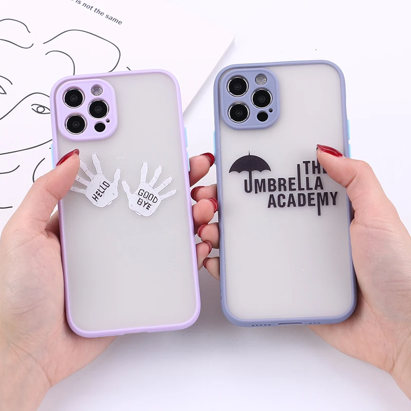 

The Umbrella Academy Phone Case For iPhone X 11 12 13Pro XS MAX X XR 7 8 Plus SE2020 Shockproof Camera Protection Back Cover