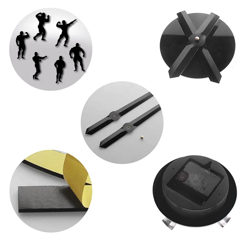 Большие настенные часы для бодибилдинга сделай сам мотивации тренировок спорта