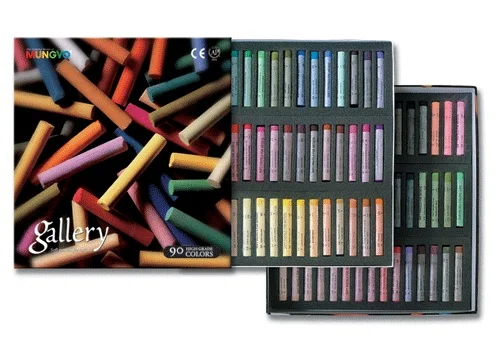 Pastel dry mungyo Gallery extra fine soft super 90 colors round | Oil