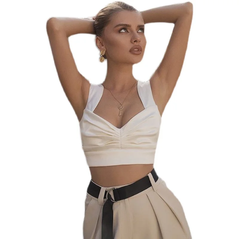 

Cross-border European and American wind summer new women's temperament v-neck smoke plait to cultivate one's morality show hilum