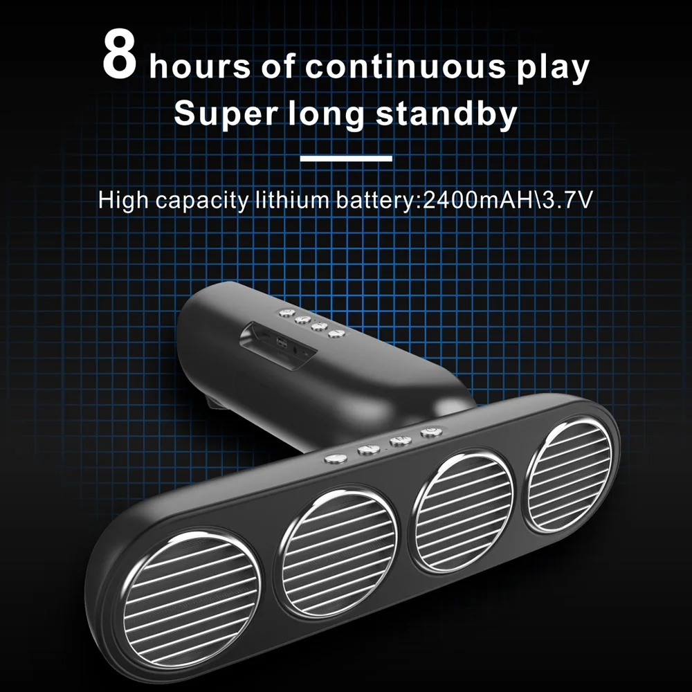 Bluetooth Колонка KECHAODA M1 Hi Fi динамик с двойной схемой|Портативные колонки| |