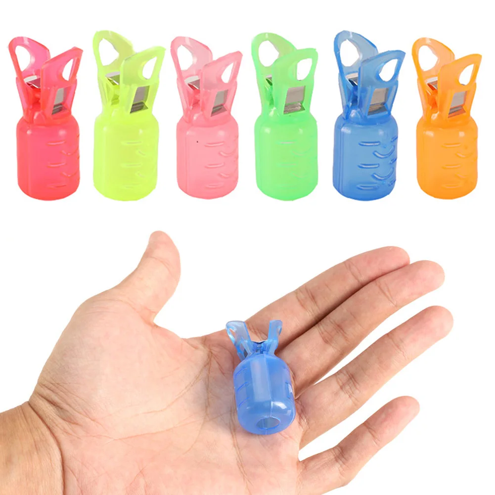 

10pcs Portable Fish Hook Lure Cover Plastic Basket Squid Jig Hook Hat Cover Cofishing Protection Crowns Sleeve Pesca Iscas Fish