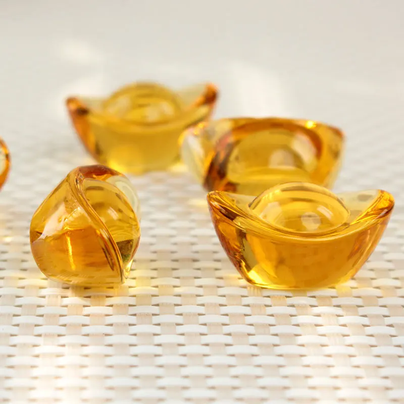 Манзаизм подарки буддизм Хуан лиули слиток украшение золотой буддийский дом