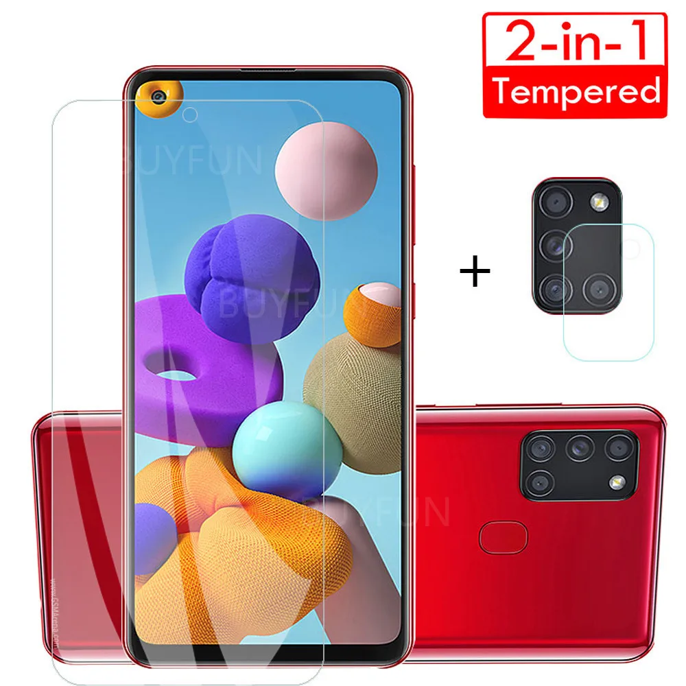 Закаленное стекло для samsung galaxy a21s a21 a51 a71 s Защитная пленка объектива камеры A21s A21S
