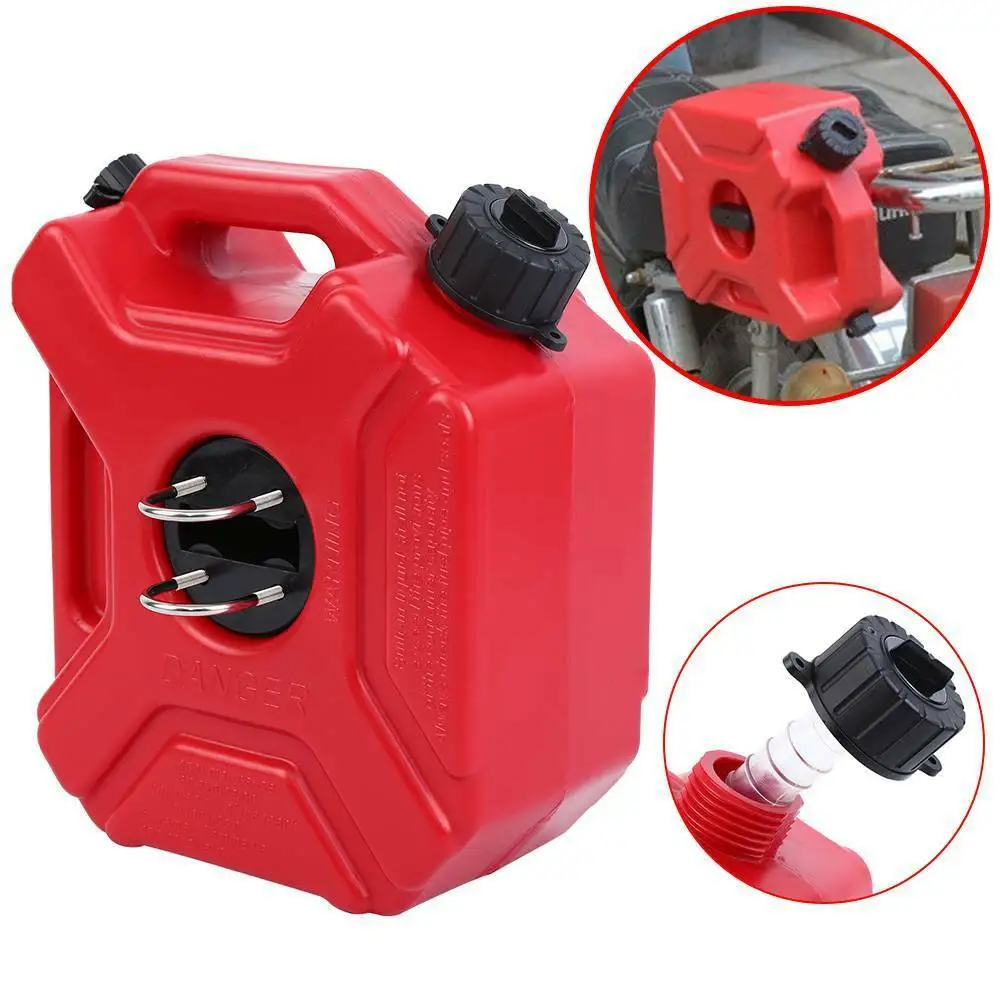 

Honhill Fuel Tank Petrol Cans Barrels Can Gas Spare Container Anti-static Jerry Can Polaris Fuel Tank Pack Jerrycan Red 3L